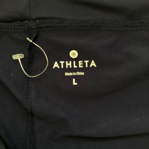 Athleta Tidal Swim Skirt Navy Blue Medi Size Large - Picture 8 of 13